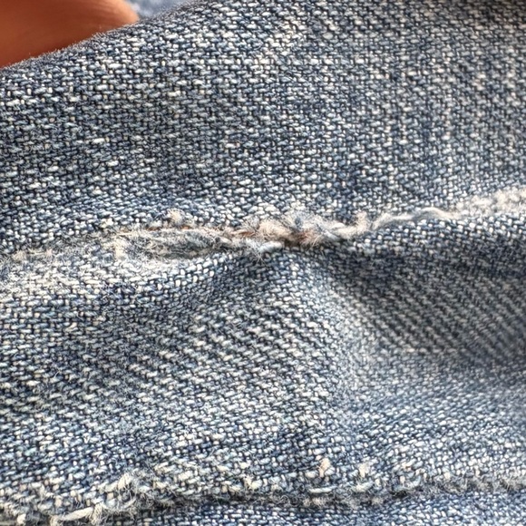 True Religion Denim Flare Trumpet Mermaid train skirt women’s 30 - Picture 13 of 16